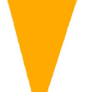 オレンジの感嘆符（！）のイラスト