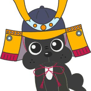 フレンチブルドッグ イラスト 兜 こどもの日 かわいい 無料