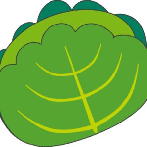 柏餅 イラスト 緑 シンプル クレヨン風 かわいい チラシ おたより 資料 無料