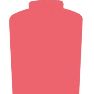 ピンクのシャンプーボトルのイラスト（ポンプ式）