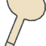 斧 イラスト クレヨン風 サンド キャンプ 無料