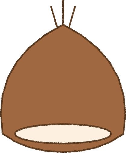 栗 イラスト 茶色 秋 シンプル クレヨン風 かわいい おたより 資料 無料