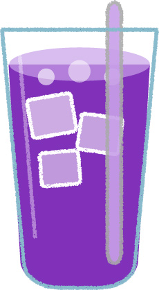 グレープジュース イラスト シンプル クレヨン風 かわいい おたより 資料 無料