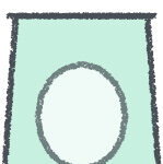 ランタン イラスト クレヨン風 ミント キャンプ 無料