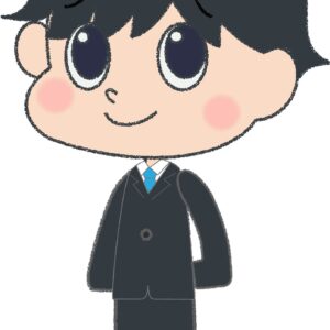 サラリーマン イラスト 苦笑い 困り笑い ビジネス 無料