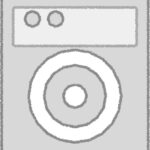 洗濯機 イラスト グレー シンプル 無料