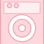 洗濯機 イラスト ピンク シンプル 無料