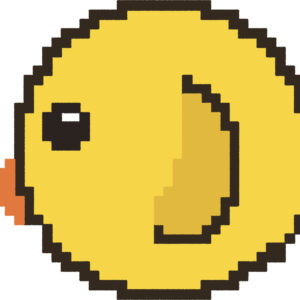ひよこ イラスト 横顔 ドット絵風 かわいい 動物 無料