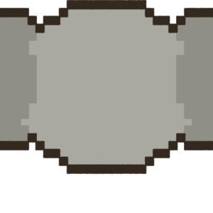 ぞう イラスト 後ろ姿 ドット絵風 かわいい 動物 無料