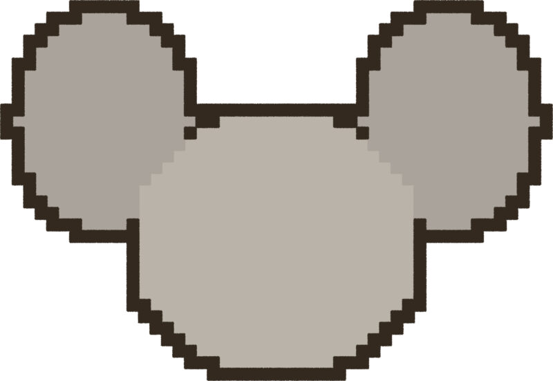 コアラ イラスト 後ろ姿 ドット絵風 かわいい 動物 無料