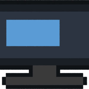 テレビ イラスト ドット絵風 かわいい お部屋 無料